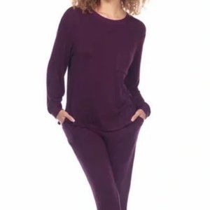 🌟 Women's Honeydew Super Soft Fleece Lounge Set!  Size L.🌟